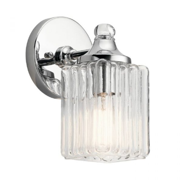 Polished Riviera Wall Sconce - Elegant Lighting