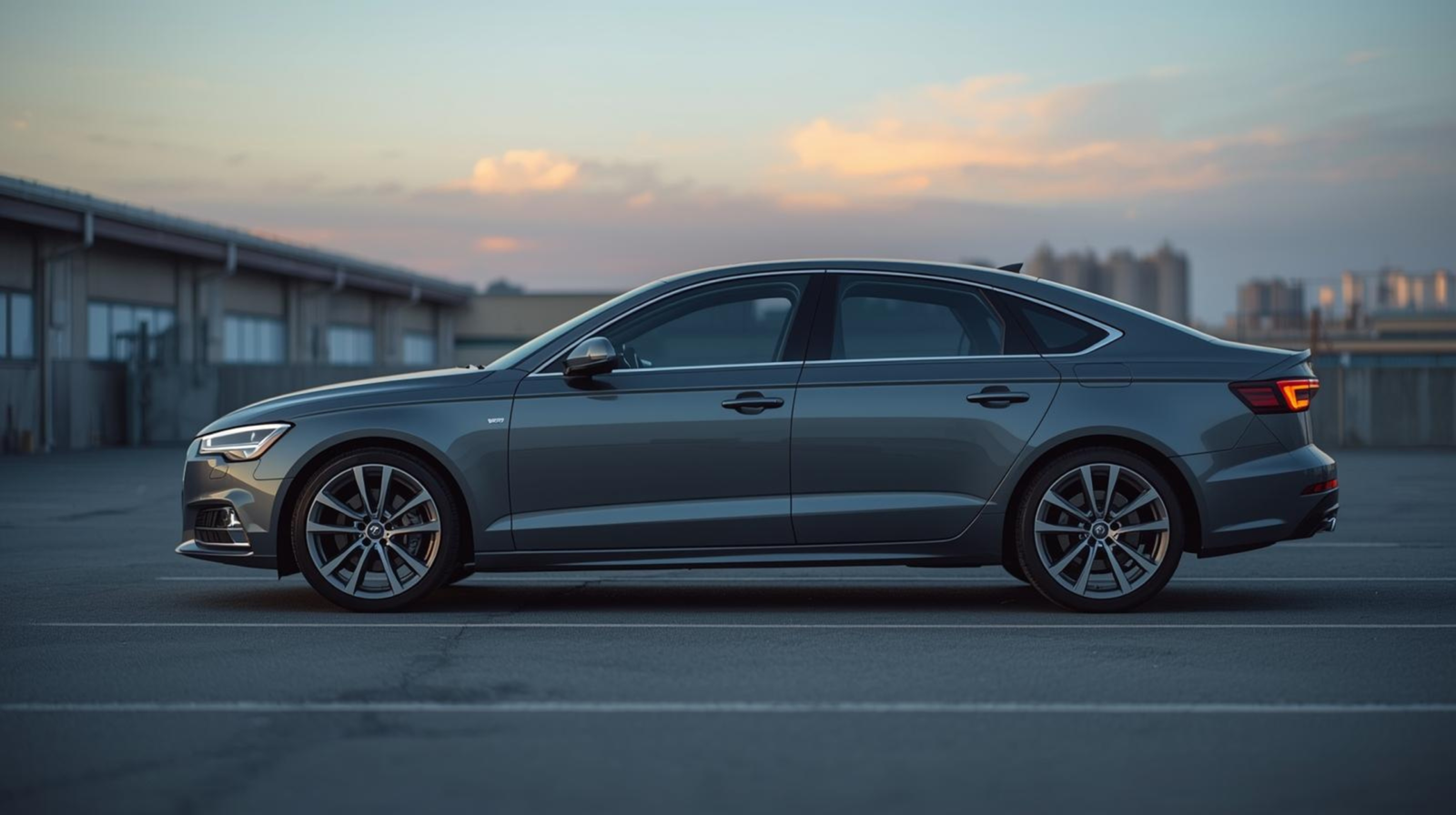Car with stock wheels